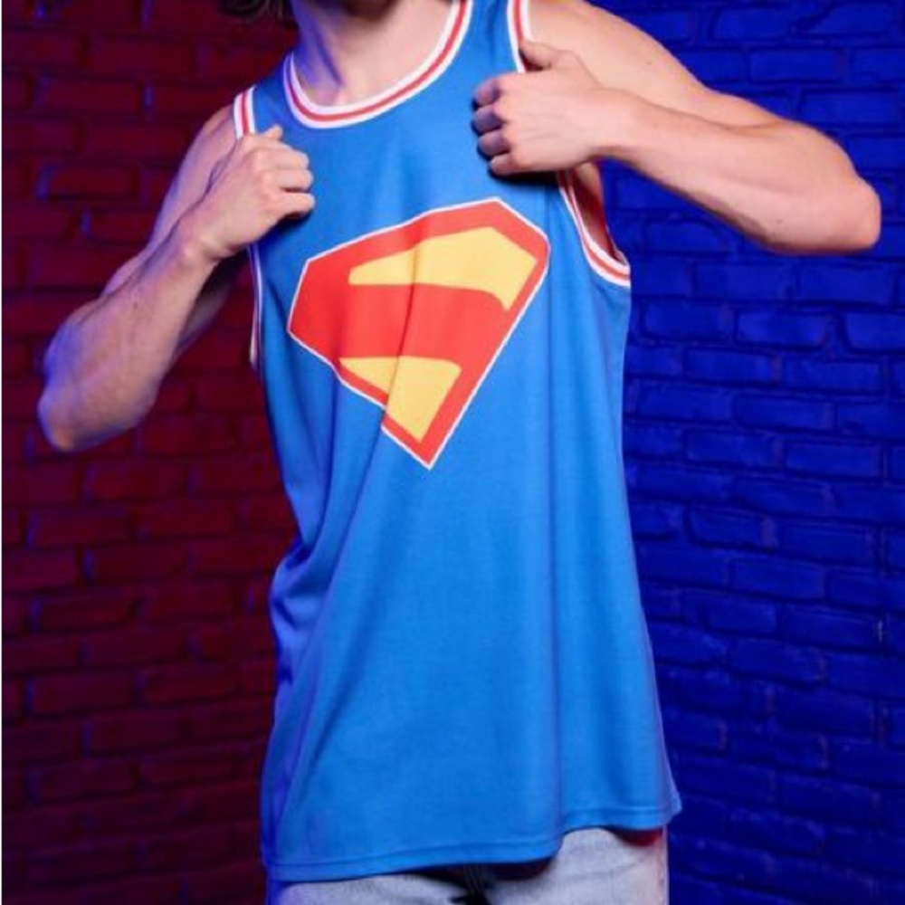 Dc Comics Superman Basketball Jersey Hot Topic‎